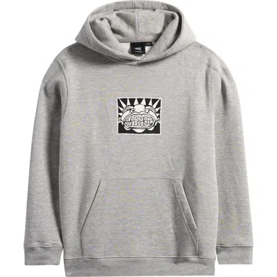 Vans Kids' Mouf Graphic Hoodie In Gray