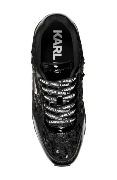 Karl Lagerfeld Women's Meade Lace-up Sneakers In Black