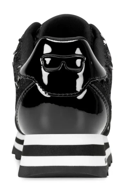 Karl Lagerfeld Women's Meade Lace-up Sneakers In Black