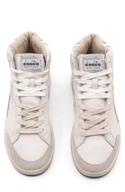 Diadora Prestige Used High Top Sneaker In Neutral