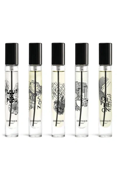 Diptyque Eau De Parfum Discovery Set In Transparent