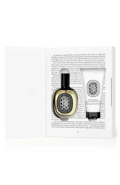 Diptyque Orpheon Surprise Box Fragrance Gift Set In Green