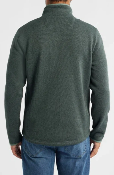 L.l.bean Sweater Fleece Jacket In Green