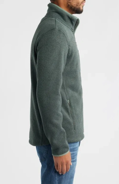 L.l.bean Sweater Fleece Jacket In Green