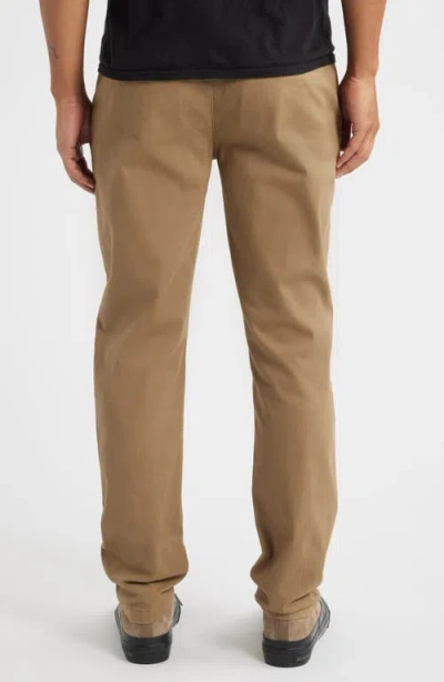 Free Fly Anchor Stretch Twill Pants In Brown