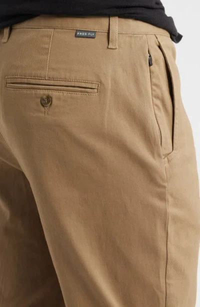 Free Fly Anchor Stretch Twill Pants In Brown