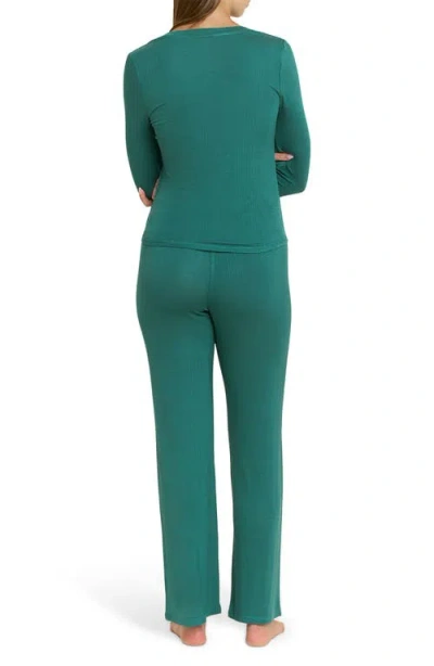 Honeydew Dreamland Pajamas In Green