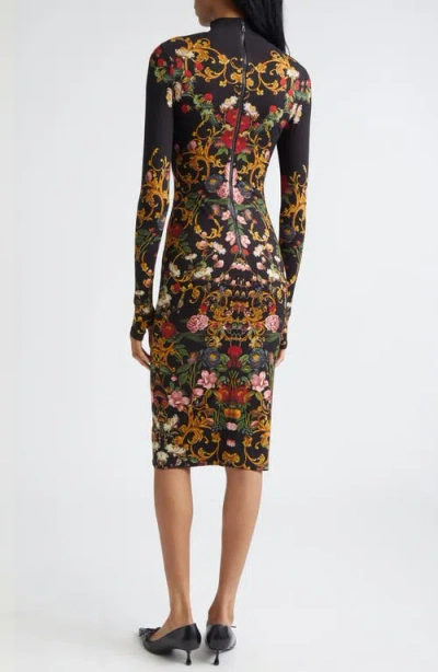 Alice And Olivia Alice + Olivia Delora Long Dress In Black