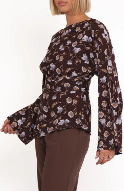 Petal And Pup Petal & Pup Calantha Floral Top In Animal Print