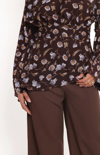 Petal And Pup Petal & Pup Calantha Floral Top In Animal Print