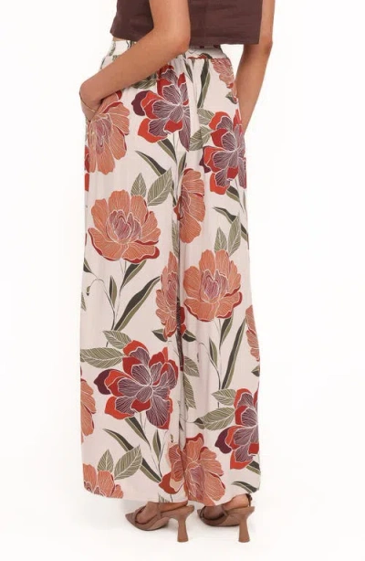 Petal And Pup Petal & Pup Bertha Floral Print Wide Leg Pants In Multi