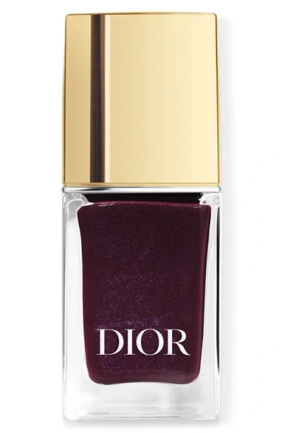 Dior Vernis Nail Polish - Limited Edition - Plum Parade In Burgundy