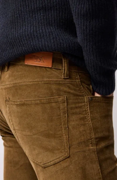 Rodd & Gunn Ashhurst Straight Leg Cotton Stretch Corduroy 5-pocket Pants In Brown
