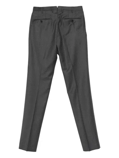 Incotex Slim Chino Trousers In Black