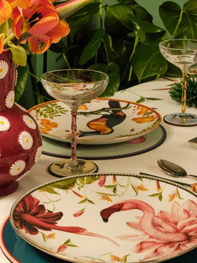 La Doublej Decorative Plate In Multi