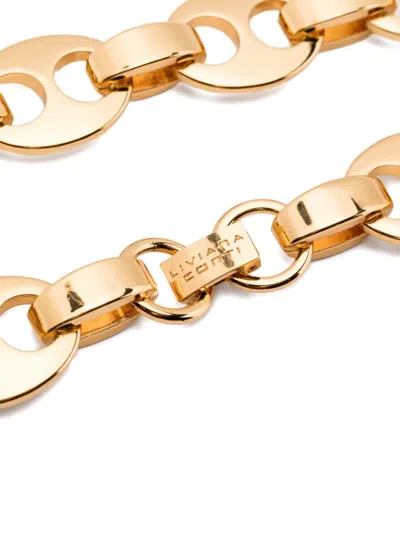 Liviana Conti Chain-link Necklace In Gold