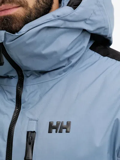 Helly Hansen Kvitfjell Race Hooded Ski Jacket In Blue
