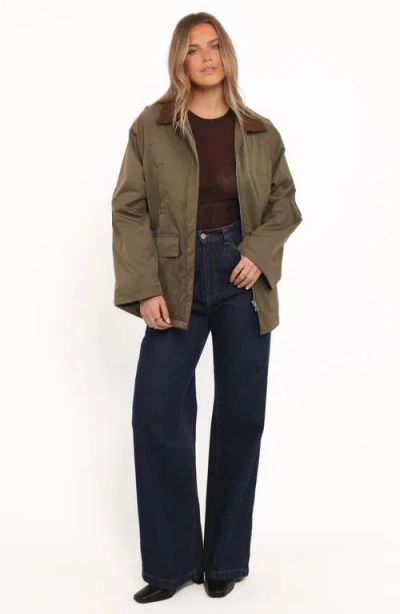 Petal And Pup Petal & Pup Hartley Barn Jacket In Green