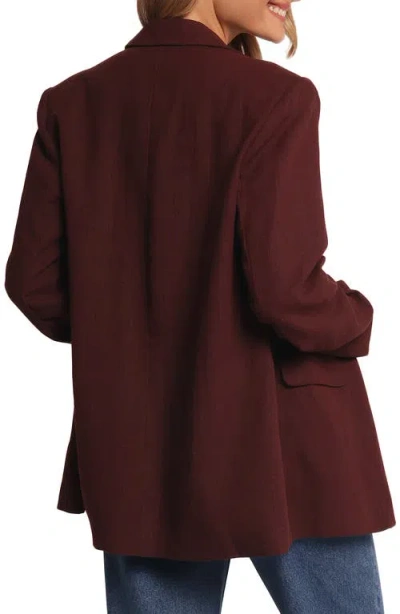 Petal And Pup Petal & Pup Rhodes Oversize Blazer In Red