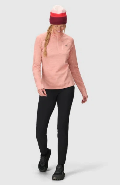 Outdoor Research Vigor Grid Fleece Quarter Zip In Multi