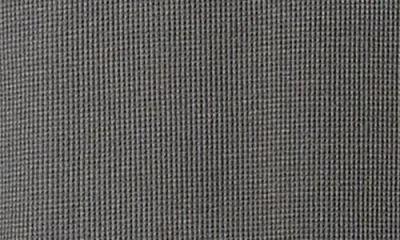 Paige Davies Long Sleve Waffle Cotton Blend T-shirt In Gray