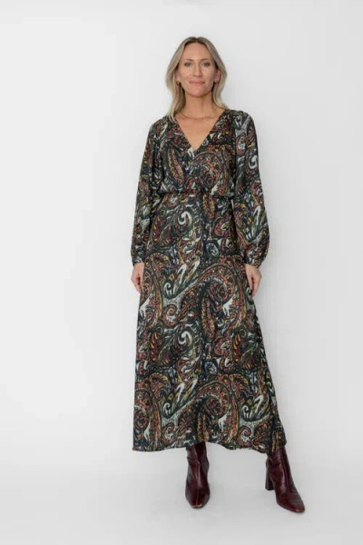 West Of Francoise Ankle Dress In Green