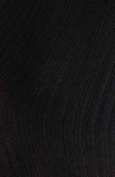 High Heel Jungle Sheer Frilly Ankle Socks In Black