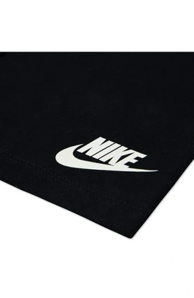 Nike Kids' Bowmax Cotton Graphic T-shirt In Black