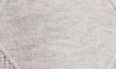 Deluc Asher Textured Mock Neck Sweater In Gray