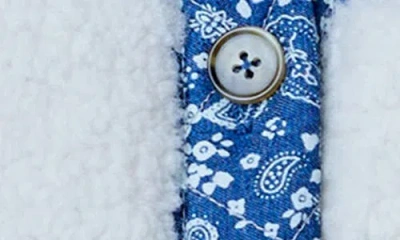 Design History Kids' High Pile Fleece Jacket In Multi