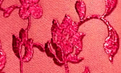 Mapalé Mapale Embroidered Underwire Teddy In Red