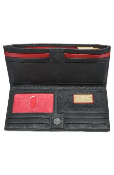 Hammitt 110 North Leather Wallet In Black