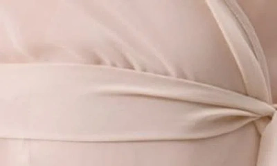 Rya Collection Sincerity Short Chiffon Robe In Neutral