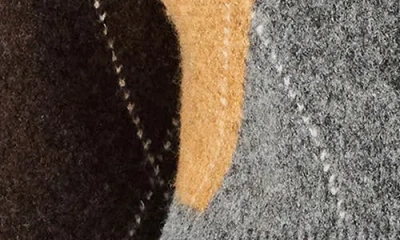 Steve Madden Lillie Crewneck Cardigan Sweater In Multi