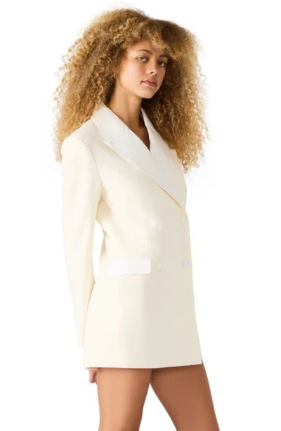 Steve Madden Merida Blazer Romper In White