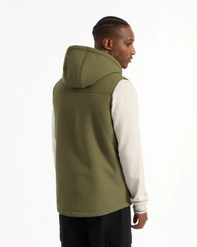 Ecko Unltd . Shearling Vest In Green