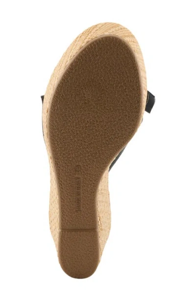 Spring Step Ellyn Wedge Sandal In Blue