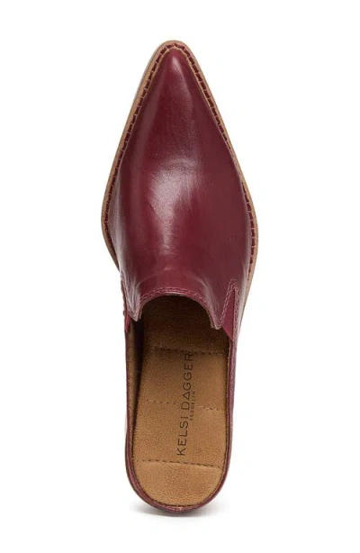 Kelsi Dagger Brooklyn Mason Pointed Toe Loafer Mule In Multi