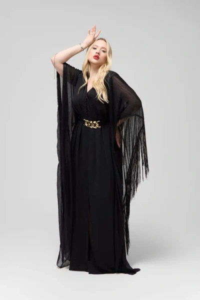 Le Fafo Juliana Dress In Black