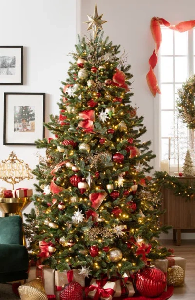 Balsam Hill Star Capiz Ornament Set In Metallic