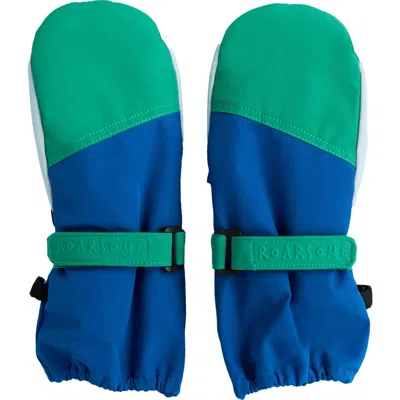 Roarsome Kids Ski Gloves In Blue