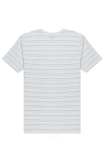 Dalix Mens Ghost Striped Jersey Tee In Multi