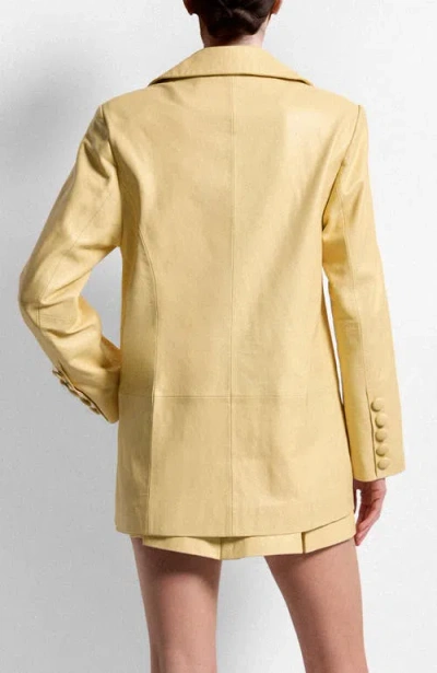 As By Df Willow Upcycled Leather Blazer In Multi