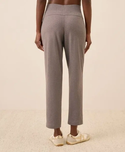 Pact Organic Cotton Airplane Tapered Leg Pant In Gray