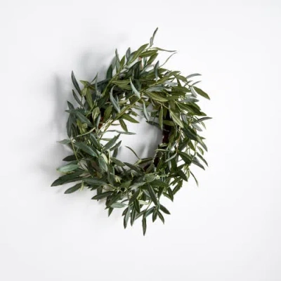 Napa Home & Garden 22in Olive Wreath In Green