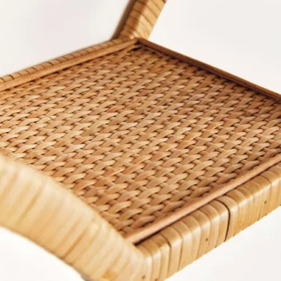 Napa Home & Garden Bedford Woven Single Tier Decorative Wall Shelves, Set Of 3 In Brown