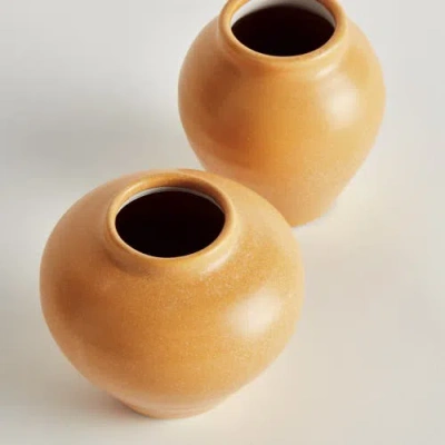 Napa Home & Garden Safrin Bud Vases, Set Of 2 In Brown