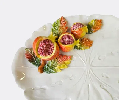 Les-ottomans Serving And Trays Multicolor Uni In White