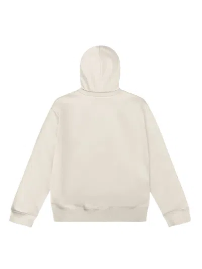 Heliot Emil Long-sleeve Cotton Hoodie In Neutral