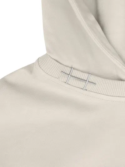 Heliot Emil Long-sleeve Cotton Hoodie In Neutral